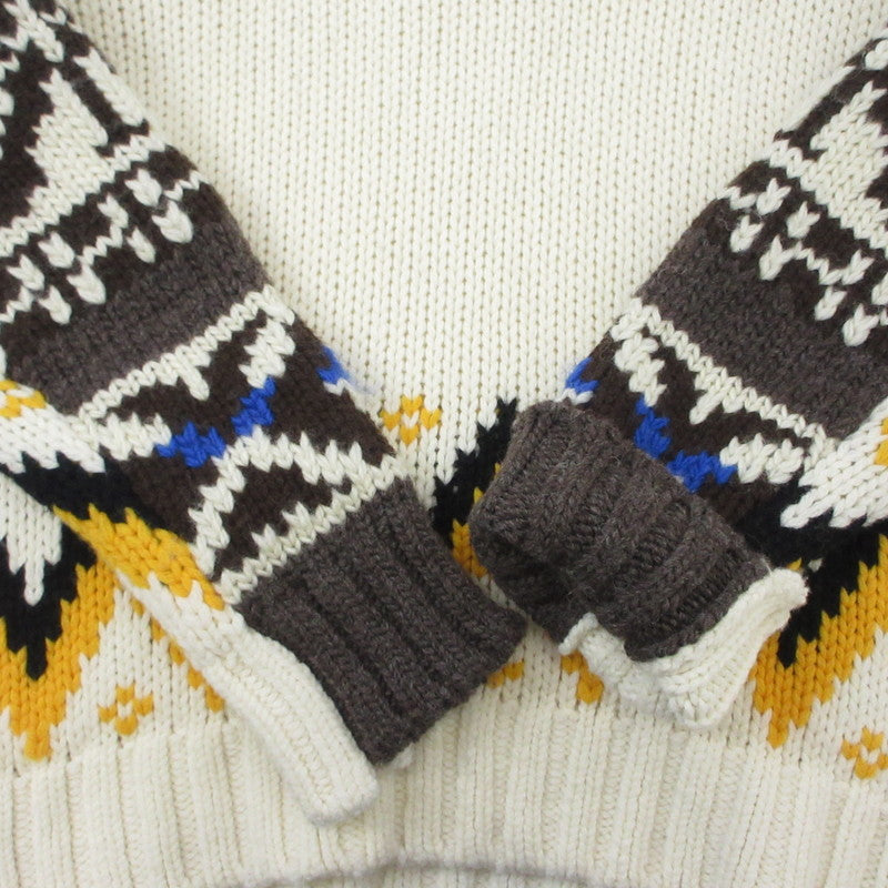【中古】Sacai | サカイ Nordic Knit Pullover セーター 22-02908M 2021A/W マルチカラー サイズ：1