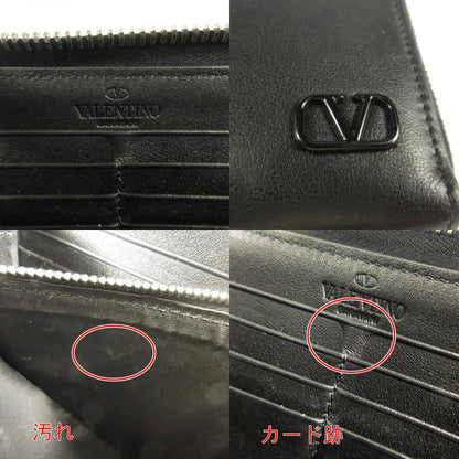 【中古】Valentino | ヴァレンチノ Vロゴシグネチャーウォレット 長財布 2Y2P0570ZQU