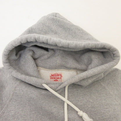 【中古】The REAL McCOY'S | ザリアルマッコイズ パーカー グレー サイズ：S