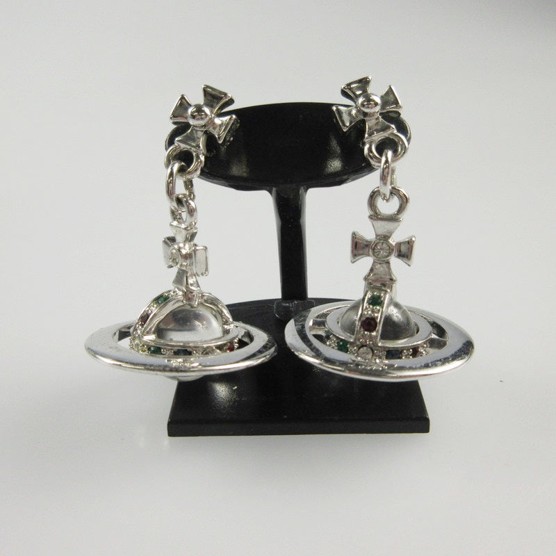 【中古】Vivienne Westwood | ヴィヴィアンウエストウッド ORB EARRINGS ピアス シルバー