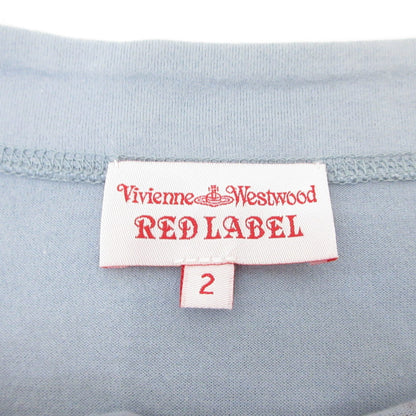 【中古】Vivienne Westwood Red Label | ヴィヴィアンウエストウッド レッドレーベル アートデザイン ワンピース 16-01-562009 ライトブルー サイズ：2
