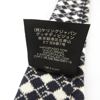 【中古】GUCCI | グッチ GG柄ニットタイ ネクタイ 522031 国内正規品