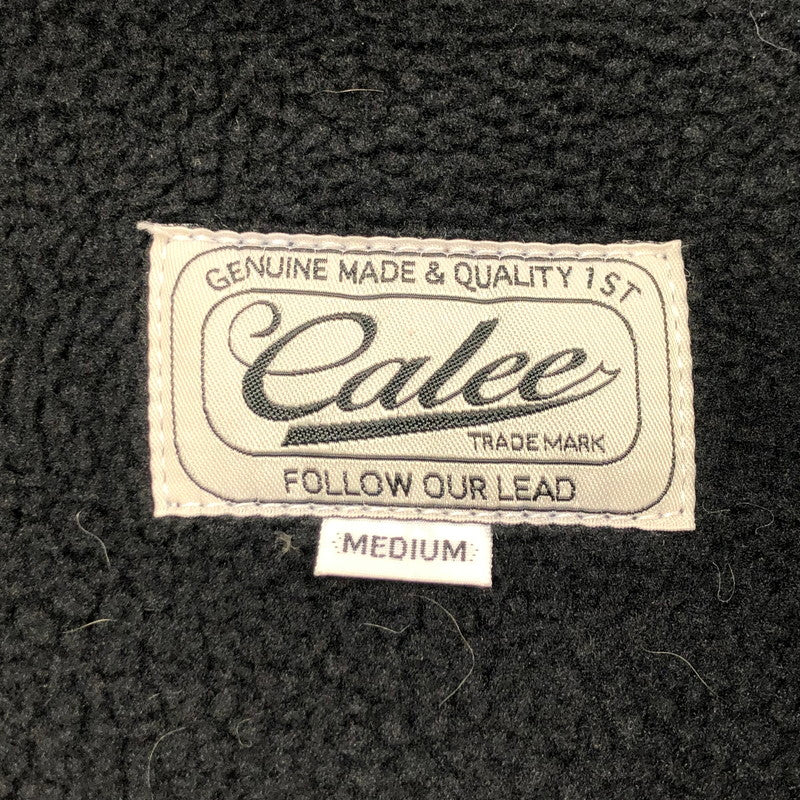 【中古】CALEE | キャリー STAND COLLAR BONDING JACKET ブルゾン CL-20AW030 2020A/W ブラック サイズ：M