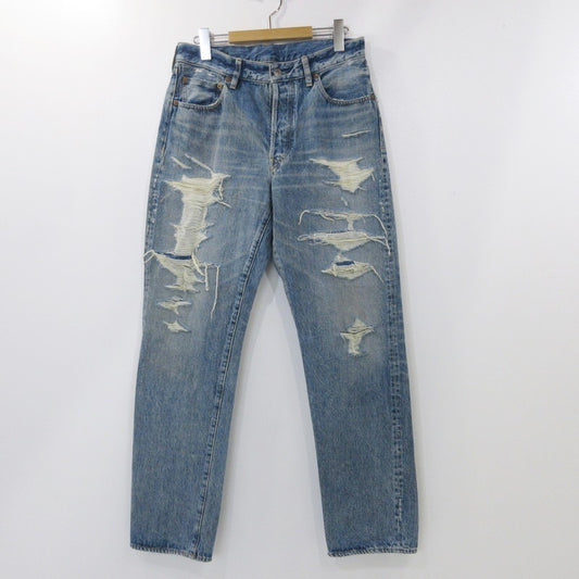 【中古】MINEDENIM | マインデニム L.Straight 5pocket USS デニムパンツ 2403-1001-86-302 ライトブルー