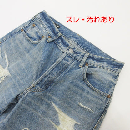 【中古】MINEDENIM | マインデニム L.Straight 5pocket USS デニムパンツ 2403-1001-86-302 ライトブルー