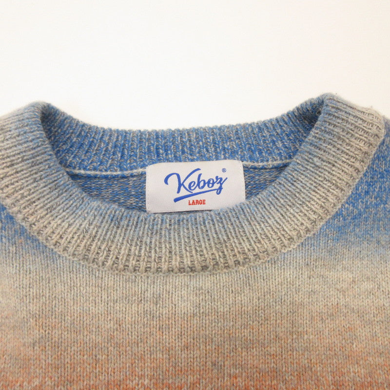 KEBOZ | GRADATION KNIT Sweater kbz2023111806 Multi-color Size: L