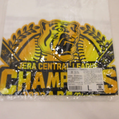 セ・リーグ優勝記念ビールかけTシャツ 半袖Ｔシャツ 阪神タイガース ホワイト サイズ：L【姫路東店】