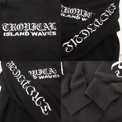 【中古】STAMPD | スタンプドゥ ISLAND WAVES パーカー SDM2854HD 2021S/S ブラック