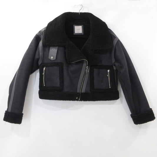 【中古】Juemi | ジュエミ Seam Tape Short Mouton Jacket その他アウター 2910401 ブラック