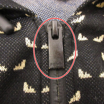 【中古】FENDI | フェンディ BUGS EYE パーカー FPMH3 280 国内正規品 ブラック サイズ：46