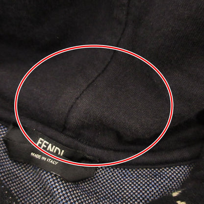 【中古】FENDI | フェンディ BUGS EYE パーカー FPMH3 280 国内正規品 ブラック サイズ：46