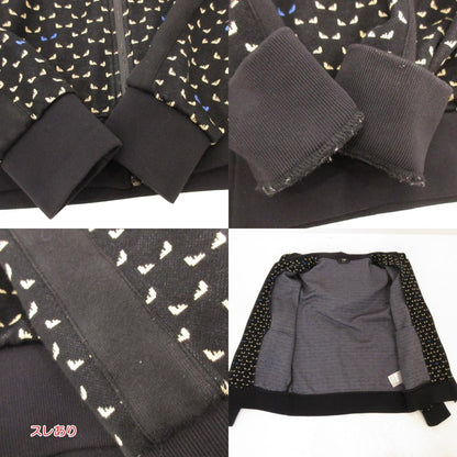 【中古】FENDI | フェンディ BUGS EYE パーカー FPMH3 280 国内正規品 ブラック サイズ：46