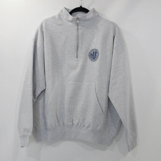 【中古】HUF | ハフ REGIONAL HALF ZIP FLEECE スウェット FL80051 グレー サイズ：M
