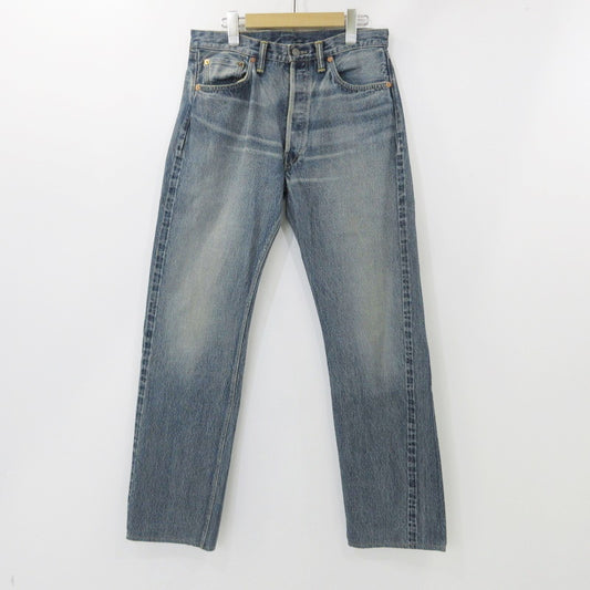 【中古】The REAL McCOY'S | ザリアルマッコイズ WASHED デニムパンツ 001XX ブルー