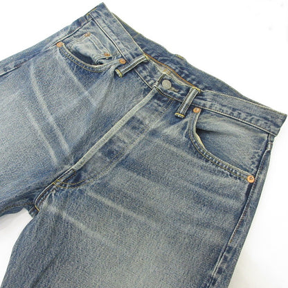 【中古】The REAL McCOY'S | ザリアルマッコイズ WASHED デニムパンツ 001XX ブルー
