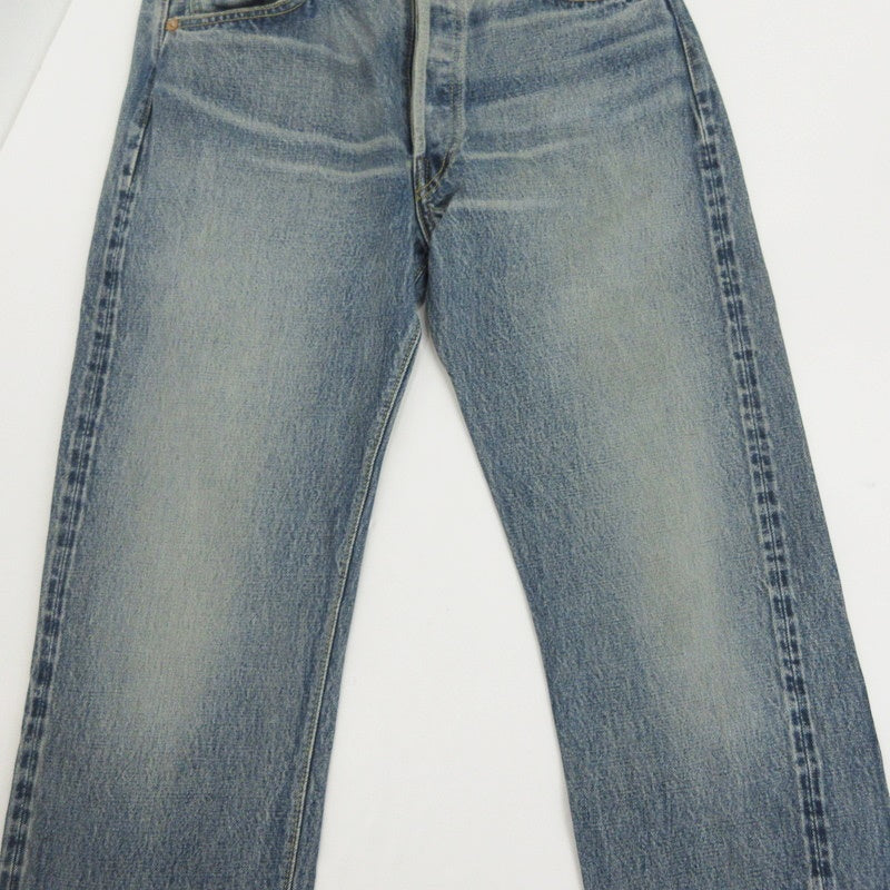 【中古】The REAL McCOY'S | ザリアルマッコイズ WASHED デニムパンツ 001XX ブルー