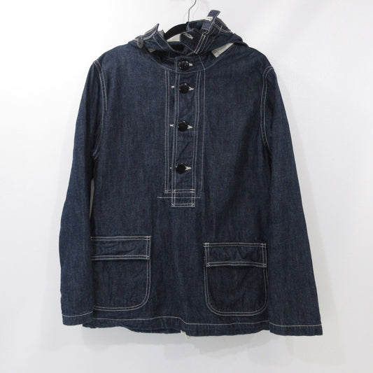 【中古】The REAL McCOY'S | ザリアルマッコイズ U.S. NAVY DENIM PARKA パーカー ブルー サイズ：M