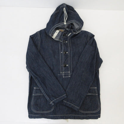 【中古】The REAL McCOY'S | ザリアルマッコイズ U.S. NAVY DENIM PARKA パーカー ブルー サイズ：M