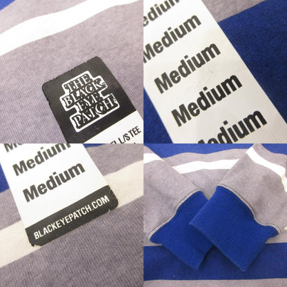 BlackEyePatch | ブラックアイパッチ SIZE LABEL BORDERED L/S TEE 長袖Ｔシャツ サイズ：M