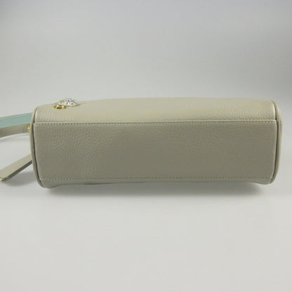 【中古】A.D.M.J | エーディーエムジェイ エメラルドカットクリスタルラウンド ショルダーバッグ 23SC1201SSV グレー