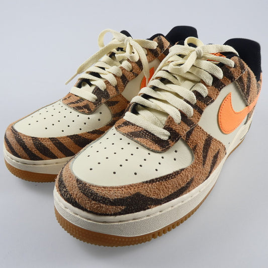 【中古】NIKE | ナイキ AIR FORCE 1 07 PREMIUM 'Orange Zebra' スニーカー DJ6192-100 オレンジ 27.5cm