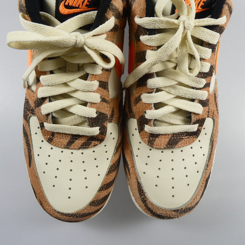 【中古】NIKE | ナイキ AIR FORCE 1 07 PREMIUM 'Orange Zebra' スニーカー DJ6192-100 オレンジ 27.5cm