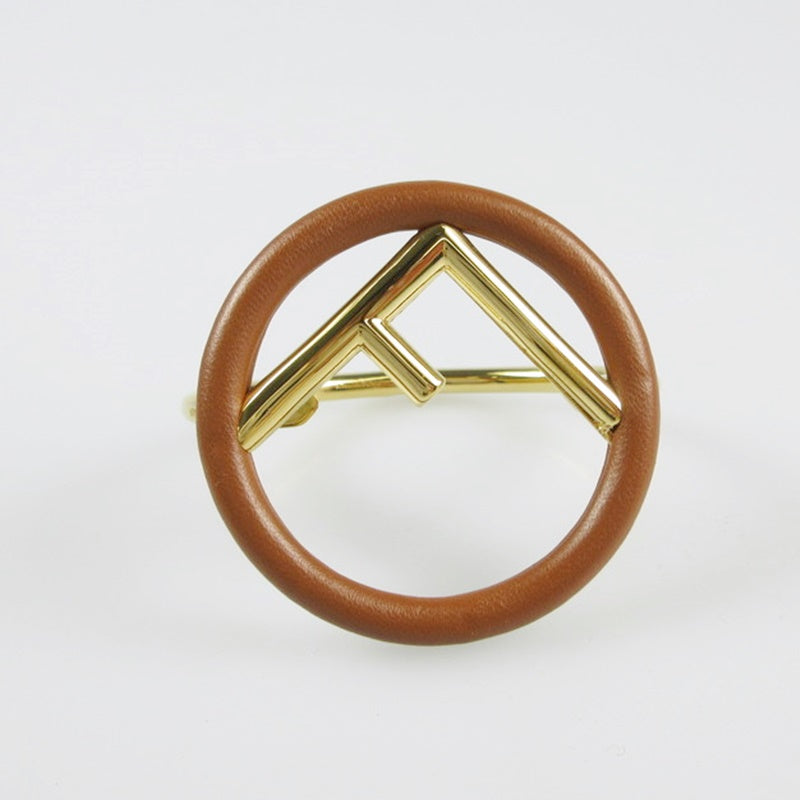 【中古】FENDI | フェンディ BRACCIALE LOGO METALLO ブレスレット 8AG733
