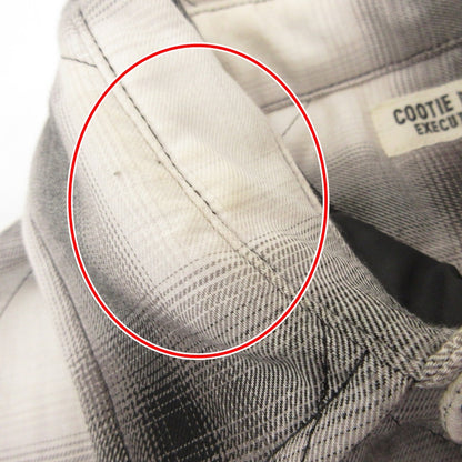 【中古】COOTIE | クーティー Ombre Check Quilting CPO Jacket その他アウター サイズ：M