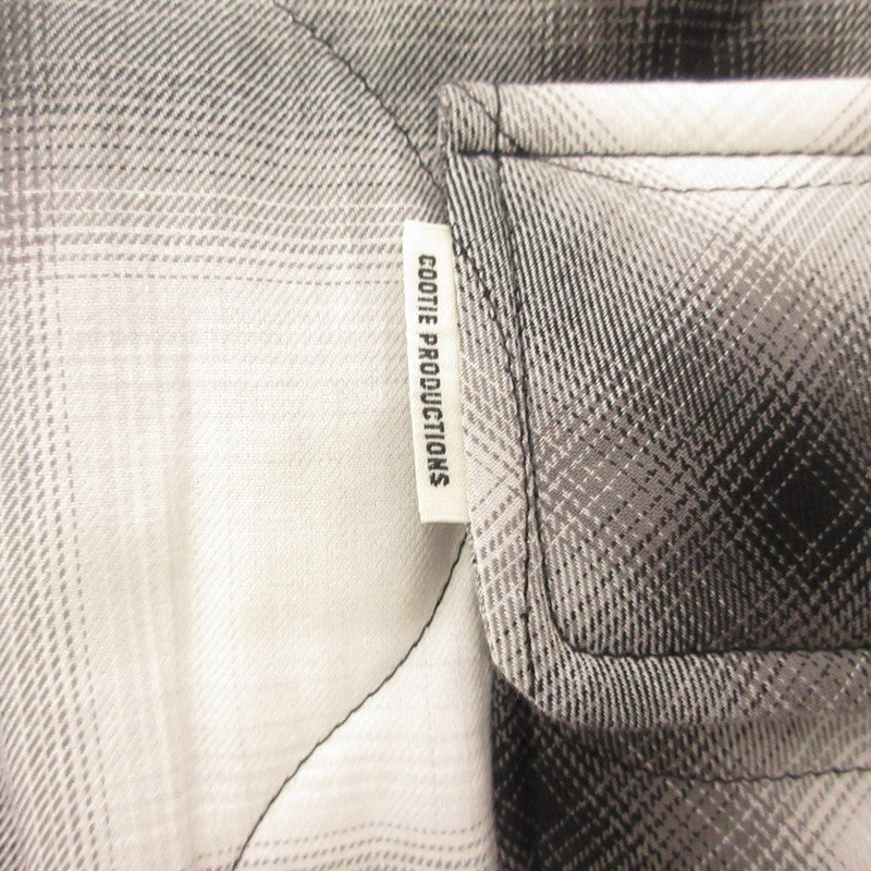 【中古】COOTIE | クーティー Ombre Check Quilting CPO Jacket その他アウター サイズ：M