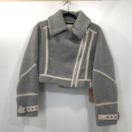 eimy istoire | エイミーイストワール コンパクトボアジャケット その他アウター 1123601707 2023A/W ライトブルー サイズ：S【姫路東店】