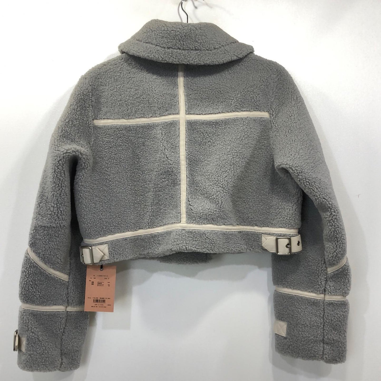 eimy istoire | エイミーイストワール コンパクトボアジャケット その他アウター 1123601707 2023A/W ライトブルー サイズ：S【姫路東店】
