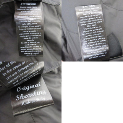 【中古】 GIUBBINO MONTONE UOMO 中綿ジャケット DF861 ブラック サイズ：50