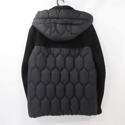 【中古】 GIUBBINO MONTONE UOMO 中綿ジャケット DF861 ブラック サイズ：50