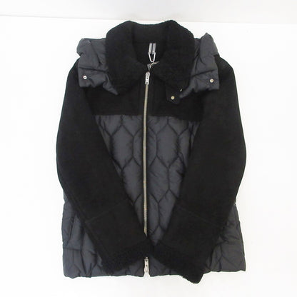 【中古】 GIUBBINO MONTONE UOMO 中綿ジャケット DF861 ブラック サイズ：50