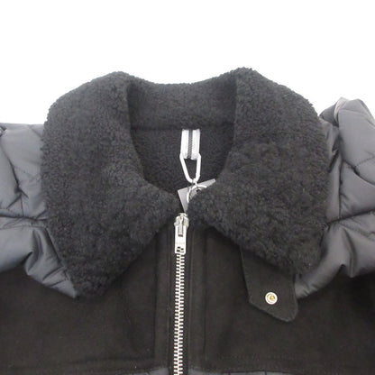【中古】 GIUBBINO MONTONE UOMO 中綿ジャケット DF861 ブラック サイズ：50