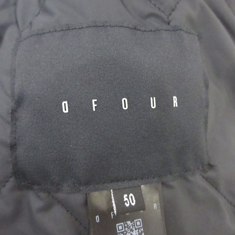 【中古】 GIUBBINO MONTONE UOMO 中綿ジャケット DF861 ブラック サイズ：50