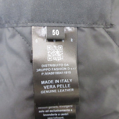 【中古】 GIUBBINO MONTONE UOMO 中綿ジャケット DF861 ブラック サイズ：50
