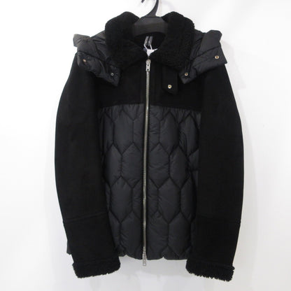 【中古】 GIUBBINO MONTONE UOMO 中綿ジャケット DF861 ブラック サイズ：48