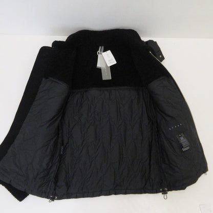 【中古】 GIUBBINO MONTONE UOMO 中綿ジャケット DF861 ブラック サイズ：48