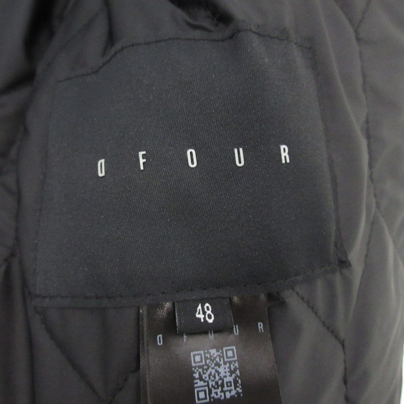 【中古】 GIUBBINO MONTONE UOMO 中綿ジャケット DF861 ブラック サイズ：48