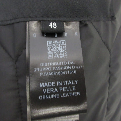 【中古】 GIUBBINO MONTONE UOMO 中綿ジャケット DF861 ブラック サイズ：48