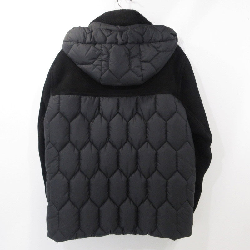【中古】 GIUBBINO MONTONE UOMO 中綿ジャケット DF861 ブラック サイズ：52