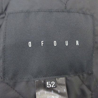 【中古】 GIUBBINO MONTONE UOMO 中綿ジャケット DF861 ブラック サイズ：52
