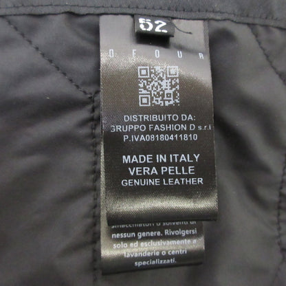【中古】 GIUBBINO MONTONE UOMO 中綿ジャケット DF861 ブラック サイズ：52
