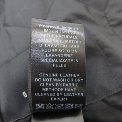 【中古】 GIUBBINO MONTONE UOMO 中綿ジャケット DF861 ブラック サイズ：52