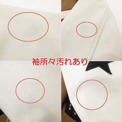 【中古】 VARCITY JACKET スタジャン MPD11W22 キャメル サイズ：M