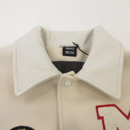 【中古】 VARCITY JACKET スタジャン MPD33W23 アイボリー サイズ：XXL