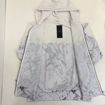 【中古】RESOUND CLOTHING | リサウンドクロージング PAISLEY RUSH OVER ZIPUP HOODIE パーカー RC32-C-001 ホワイト サイズ：3