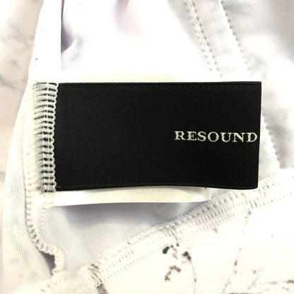 【中古】RESOUND CLOTHING | リサウンドクロージング PAISLEY RUSH OVER ZIPUP HOODIE パーカー RC32-C-001 ホワイト サイズ：3