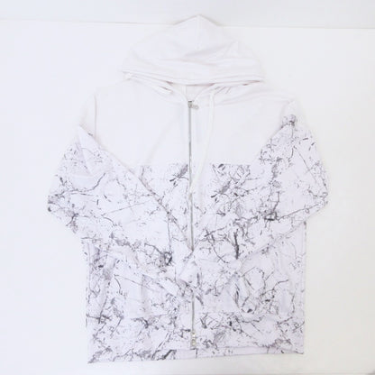 【中古】RESOUND CLOTHING | リサウンドクロージング PAISLEY RUSH OVER ZIPUP HOODIE パーカー RC32-C-001 ホワイト サイズ：2